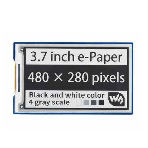 Raspberry Pi 3 7inch E Paper E Ink Display HAT 480280 Black White