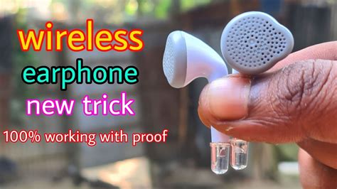 How To Make Wireless Earphone At Home Using Old Earphone And New Technology Youtube