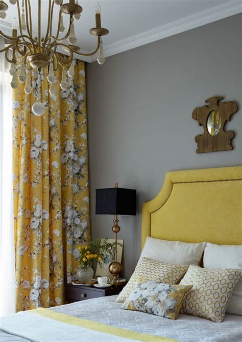 25 Cool Grey And Yellow Bedrooms That Invite In Digsdigs