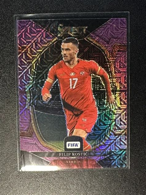 2022 23 PANINI SELECT FIFA Soccer Philippe Costic Violet Mojo 51 Serbie