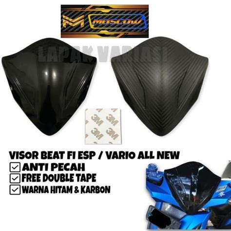 Jual VISOR HONDA BEAT FI ESP INJEKSI MODEL TGP VISOR VARIO 125 150 ALL