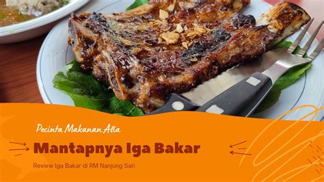 IGA BAKAR ENAK DI TASIKMALAYA YouTube