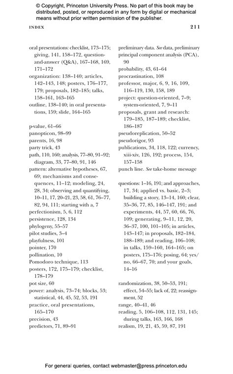 How To Do Ecology Princeton University Press