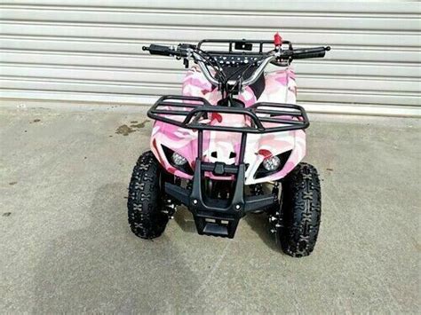 Big Pink Camo Four Wheeler