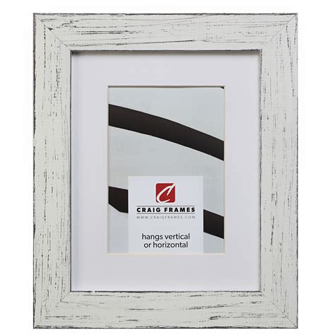 Craig Frames Jasper, 16 x 16 Inch Country Marshmallow White Picture ...