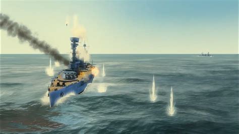 Bismarck Yamato Musashi And The Tirpitz Vs 6 Russian Battleships