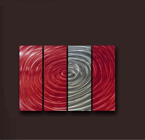 red metal wall art ~ red metal wall art design