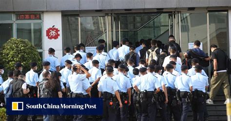 Hong Kong National Security Law 5 Apple Daily Arrests For Alleged