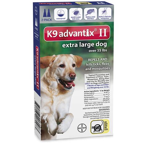 Advantix Flea And Tick Control For Dogs Over 55 Lbs 2 Month Supplyfor