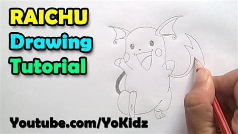 How To Draw Pokemon Raichu Youtube