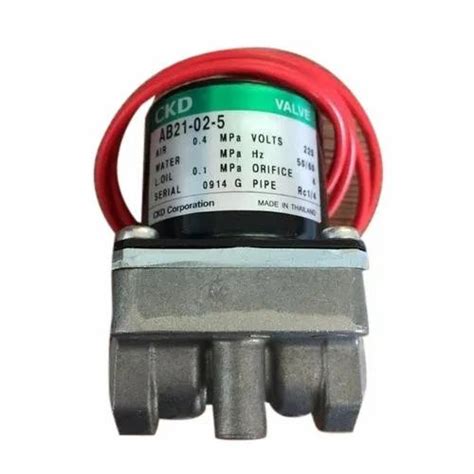 Ckd Solenoid Valve At Rs 2000piece Solenoid Operated Valves In