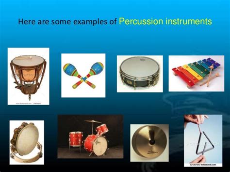 Percussion instruments