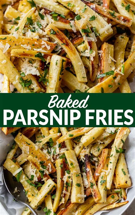 Parsnip Fries {Healthy Oven Baked Recipe!} - WellPlated.com