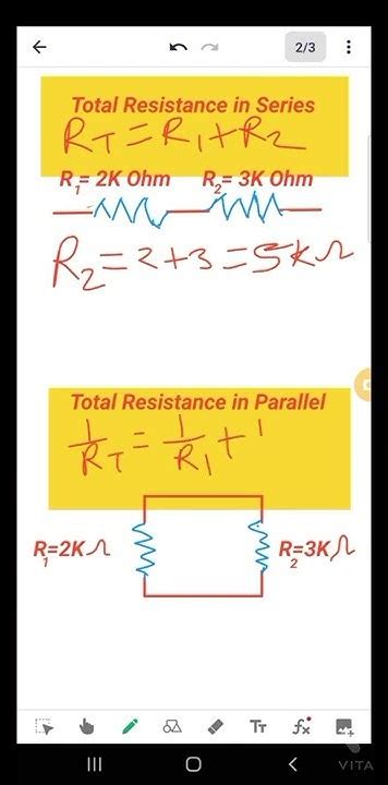 Series Parallel Resistance Calculation Youtube