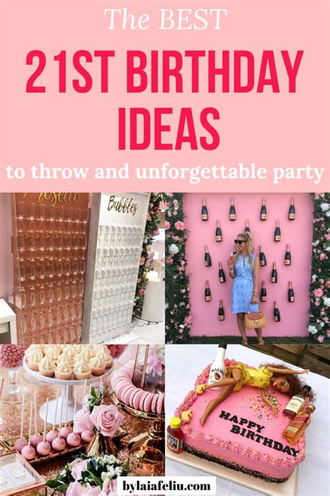 Best 21st Birthday Ideas To Throw An Unforgettable Party Bylaiafeliu In 2020 21st Birthday