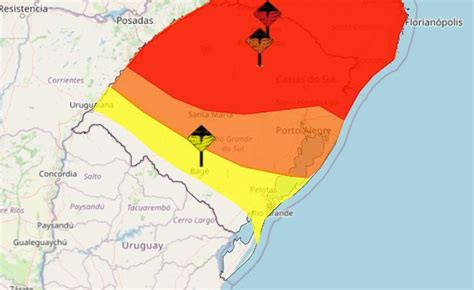 Tempestade Rs Tem Tr S Alertas Do Inmet Para Novos Temporais E Aviso