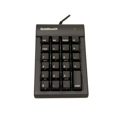 Goldtouch Mac USB Numeric Keypad | Black - GTC-MACB | Goldtouch