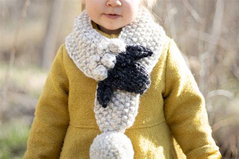 KNITTING PATTERN: Black Sheep Scarf Knit Patternanimal - Etsy