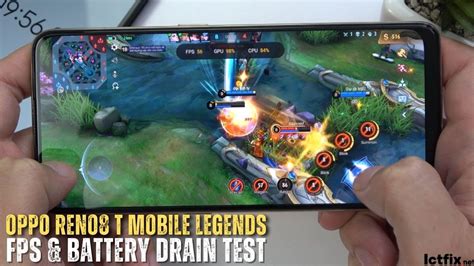 Oppo Reno T Mobile Legends Gaming Test Helio G Hz Display Youtube