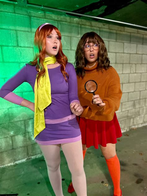 Velma And Daphne Cosplay Scooby Doo By Talesfromneverland On Deviantart