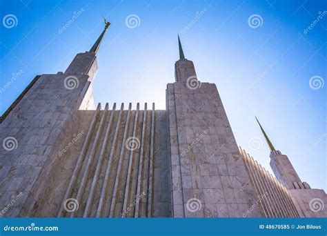 Washington DC Mormon Temple Royalty-Free Stock Photo | CartoonDealer ...