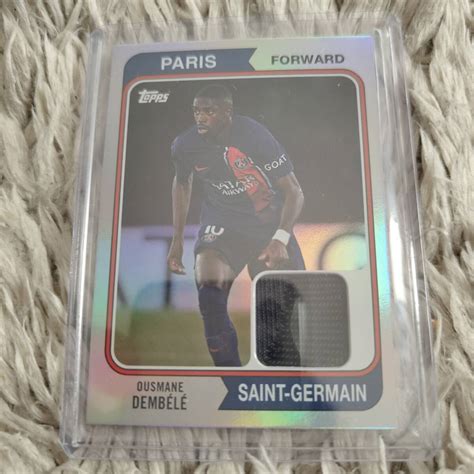 Topps Paris Saint Germain 2023 24 Team Set ウスマン デンベレ Ousmane Dembele