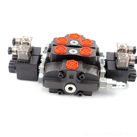 Sd Solenoid Spool Sectional Directional Valve Boxinhuasheng Hydraulic