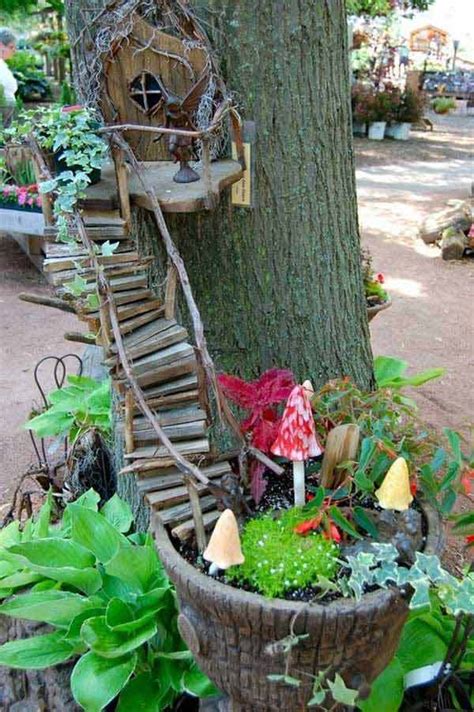 Tree Stump Fairy Gardens That Will Bring Magic To Your Life