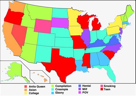 Maps Of The Most Popular And Weird Us State Searches Sexiz Pix