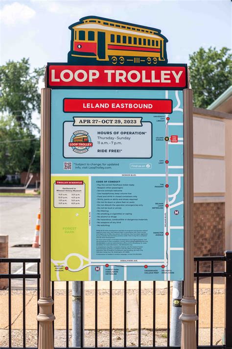 Delmar Loop Trolley Interpretive Signs Engraphix Architectural