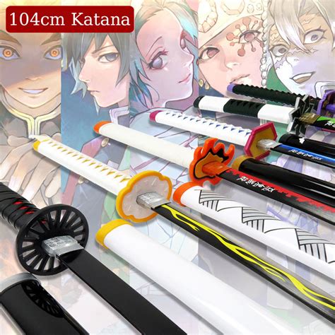 Demon Slayer Kimetsu No Yaiba Abs Anime Wooden Sword Weapon China