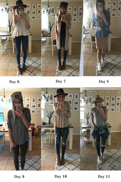 February Capsule Wardrobe Capsule Wardrobe Challenge Outfit Ideas