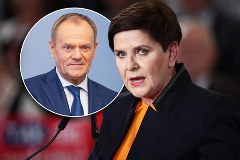 Beata Szydło ostro o Donaldzie Tusku Tusk nie potrafi się powstrzymać