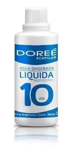 Agua Oxigenada Liquida Capilar Marca Doreé Vol Varios Tono Volumen 10