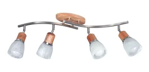 Lampara Spot Luces Techo Madera Linea Urbana Carilux