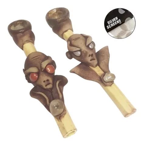 Pipe Cachimbo Artesanal Feito De Bambu 5 Telinha De Brinde