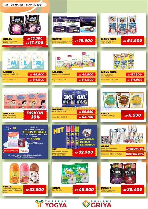 Katalog Promo Toserba Yogya Terbaru April