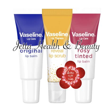 Jual Vaseline Lip Care Pelembab Pencerah Bibir Original Or Rosy Tinted