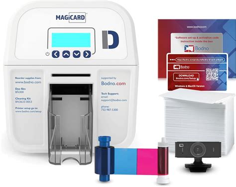 Magicard D Dual Sided ID Card Printer Complete Supplies Package With