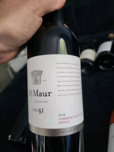 St Maur Estate Lot Cabernet Sauvignon Shiraz Vivino Us