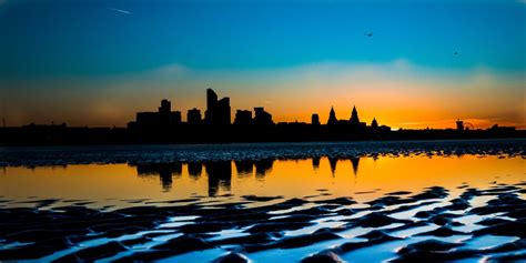 Liverpool Skyline at Sunrise | Gavin Trafford Photography