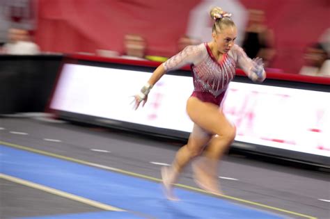 Oklahoma Gymnastics Defending Champion Ou Advances To 2023 Ncaa