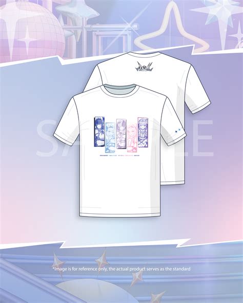 hololive english advent  shirt white nijigen expo