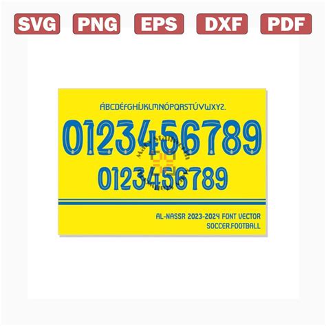 Font Vector Al Nassr Font Svg Ai Eps Pdf Ttf C Inspire