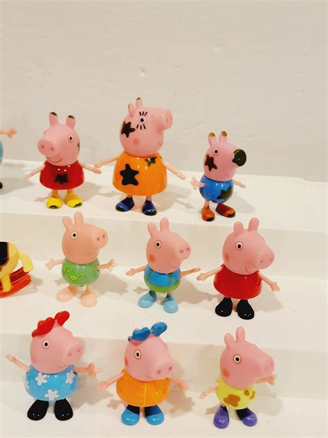 Peppa Pig Action Figure Set Etsy