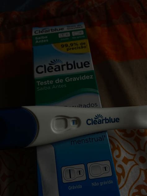 Teste Saiba Antes Clear Blue Babycenter