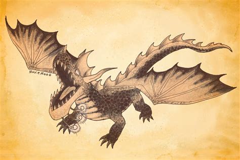 A Dragon For Week 122 Shockjaw By Moxiemooo On Deviantart