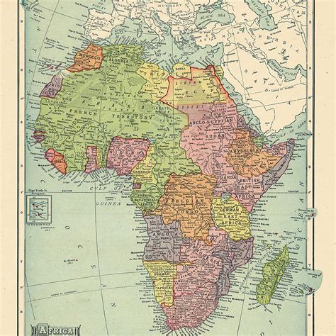 British Empire Map Africa