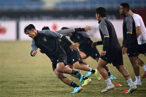 FOTO Siap Tempur Lawan Vietnam Begini Persiapan Timnas Indonesia