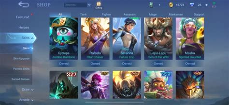 High Winrate Cheap Account Mythical Glory Heroes Basic